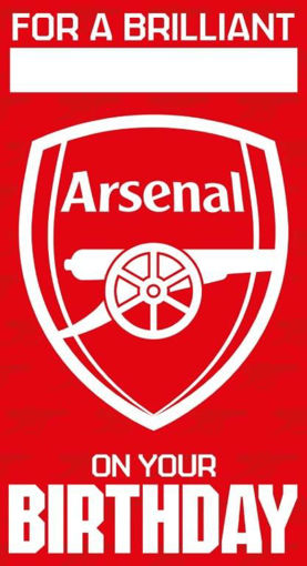 Picture of ARSENAL HAPPY BIRTHDAY CARD